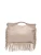 Isabella Rhea Beige Rundleer Tas