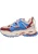 BUFFALO Sneakers laag ‘Triplet Lace’  crème / blauw / rood / donkerrood