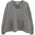 V loose knit sweater met strikdetails