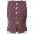 Christian Berg Woman Selection Bodywarmer met ronde hals en knoopsluiting