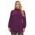 YOEK tuniek Plus Size – paars