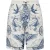 Silk Bowling Shorts All-Over Tattoo