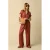 Sissy-Boy jumpsuit donkerrood