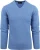 Suitable Lamswol Trui V-Hals Blauw