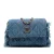 Tweedehands Fringe Denim Mood Clutch Met Ketting