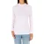 T-shirt met lange mouwen en halfhoge kraag 1625-M dames