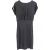 Love Moschino metallic glitter mini-jurk in zwarte viscose