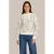 CS the Label gebreide trui met borduursels en wol – ecru