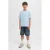 JACK & JONES JUNIOR T-shirt met backprint lichtblauw