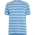 Original Penguin Heren Gestreepte Ronde Hals Regular T-Shirt (Classic Blue)
