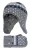 Heat Holders Jongens Nepbont Pom Pom Muts & Wanten – Pebble Melange