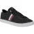 Tommy Hilfiger Heren Hi Vulc Stripe Mesh Lage Sportschoenen (Zwart)