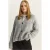 Gestructureerde Polo Kraag Knopen Cardigan