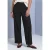 Broek met High Waist en rechte pijpen in casual pasvorm