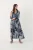 Jurk Relaxed fit Dark Navy Paisley dark blue