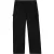 Lacoste Heren Katoen Canvas Timmerman Rechte Broek (Zwart)