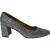 Mansur Gavriel Glanz Pumps in Zilveren Leer