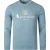 Aquascutum Active Big Logo Blauwe Sweatshirt