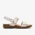 April Clover Off White Combination Sandalen
