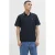 JACK & JONES ESSENTIALS regular polo met textuur donkerblauw
