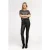 Ibana Tee Attitude Vintage Black With White