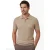 Polo Scotland Blue beige korte mouw kaene knitted