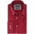 100% linnen overhemd casual fit Casa Moda lange mouw witte knoop rood