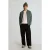 Lyle & Scott Cargo Bomber Collar Cardigan Washed Seaweed
