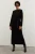 Trendyol Modest Dames Zwart Effen Maxi Lang Casual A-lijn Modest Jurken
