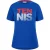 Head Dames/Dames Club Lisa Crew Hals T-shirt (Blauw)