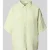 Boss Orange regular fit blouse van mix van linnen en viscose model ‘BISENAS’