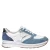 Nelson Flex leren sneakers blauw/wit