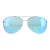 Michael Kors Aviator Womens Rose Gold White Blue Mirror Zonnebril