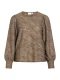 VILA Blouse ‘VIFINA’  mokka