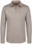 Desoto Longsleeve Poloshirt Essential Bruin