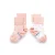 KipKep Blijf-Sokjes 0-6 mnd – set van 2 party pink