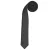 Premier Stropdas – Heren Slank Retro Work Tie (Pakket van 2) (Zwart)