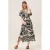 Miss Etam midi jurk zwart