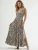 Busem Jurk  mokka / offwhite