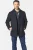 Jan Vanderstorm jas TJORVE met wol Plus Size donkerblauw