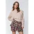 Colourful Rebel Mosh flower mini skirt –