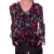Colourful Rebel Joni Ruffle Flower Blouse Black
