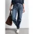 Jeans met High Waist en wijd uitlopende pijpen in een Loose Fit-pasvorm