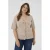 Kaffe Curve gebreid vest beige