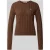 REVIEW Slim fit pullover van katoenmix