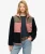 Sherpa Fleece Jas Met Capuchon Blauw