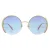SWAROVSKI Zonnebril SK0280-H 32W Goud Blauw Verloop