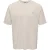 Only & Sons Onskeane rlx ss print tee noos beige