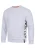INDICODE JEANS Sweatshirt ‘Nilon’  grijs / zwart / wit