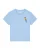 Watapparel Shirt ‘Mädchen Auf Fahrrad’  blauw / lichtblauw